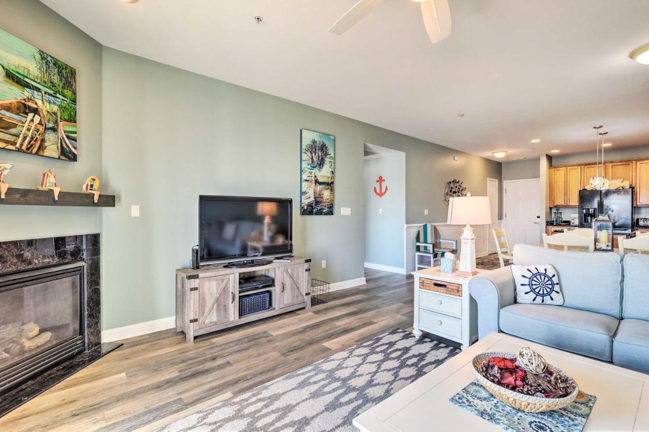 Downtown Ocean City Condo Balcony With Inlet View Екстериор снимка