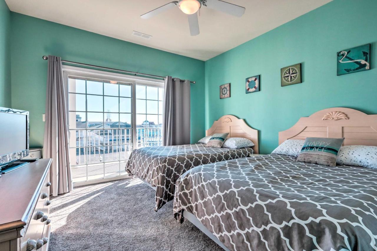 Downtown Ocean City Condo Balcony With Inlet View Екстериор снимка